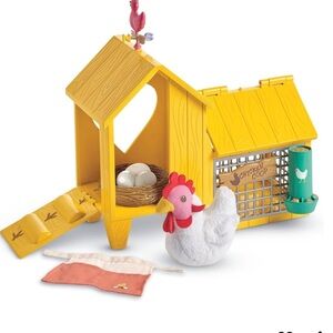 American Girl Welliewishers Chicken & COOP